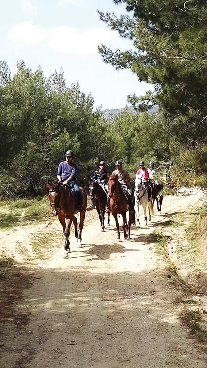 Horseback riding